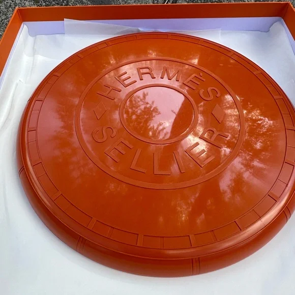 🆒 HERMÈS Dog pet toy Flying Disc-Frisbee. Great for a gift or office.